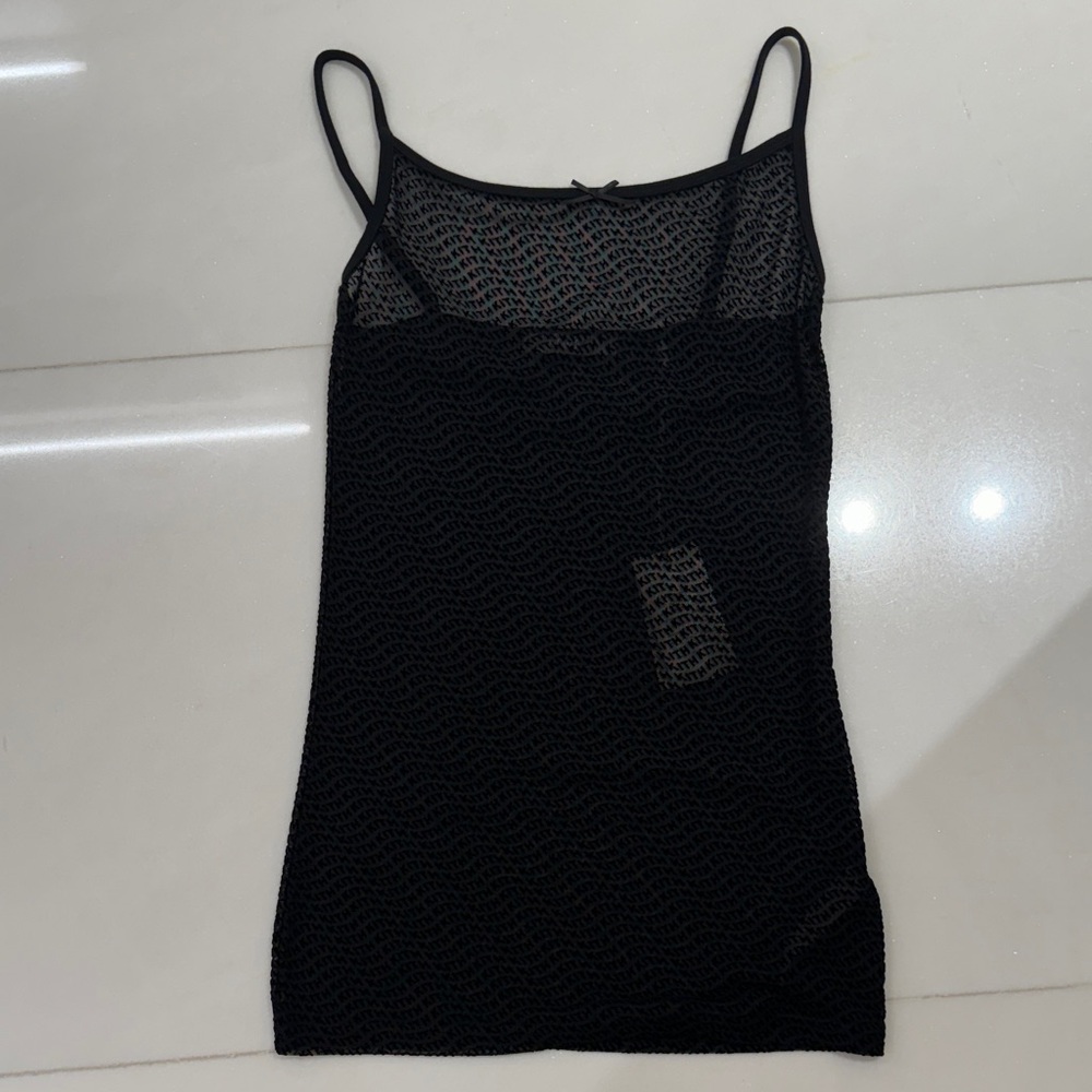 Kith see through black mesh dress size xs never worn has tags